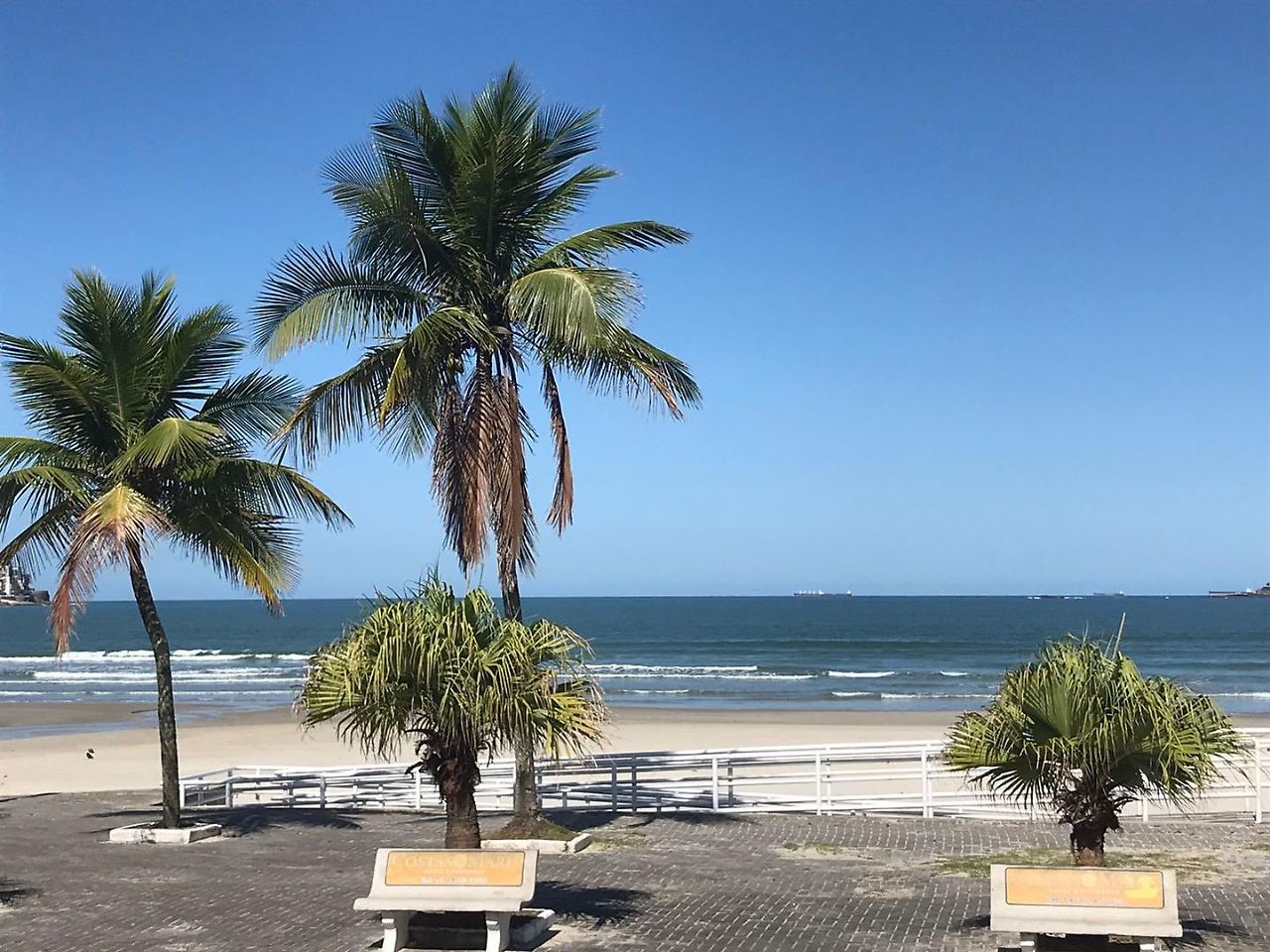 Hotel Rosa Da Ilha Guaruja - Perto Do Mar Com Piscina Exteriör bild