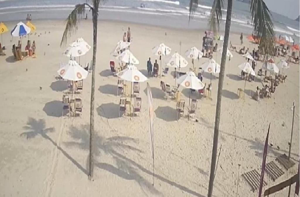 Hotel Rosa Da Ilha Guaruja - Perto Do Mar Com Piscina Exteriör bild