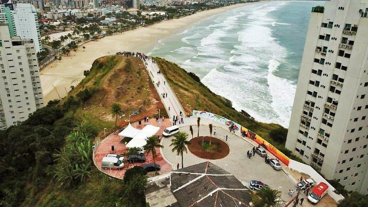 Hotel Rosa Da Ilha Guaruja - Perto Do Mar Com Piscina Exteriör bild