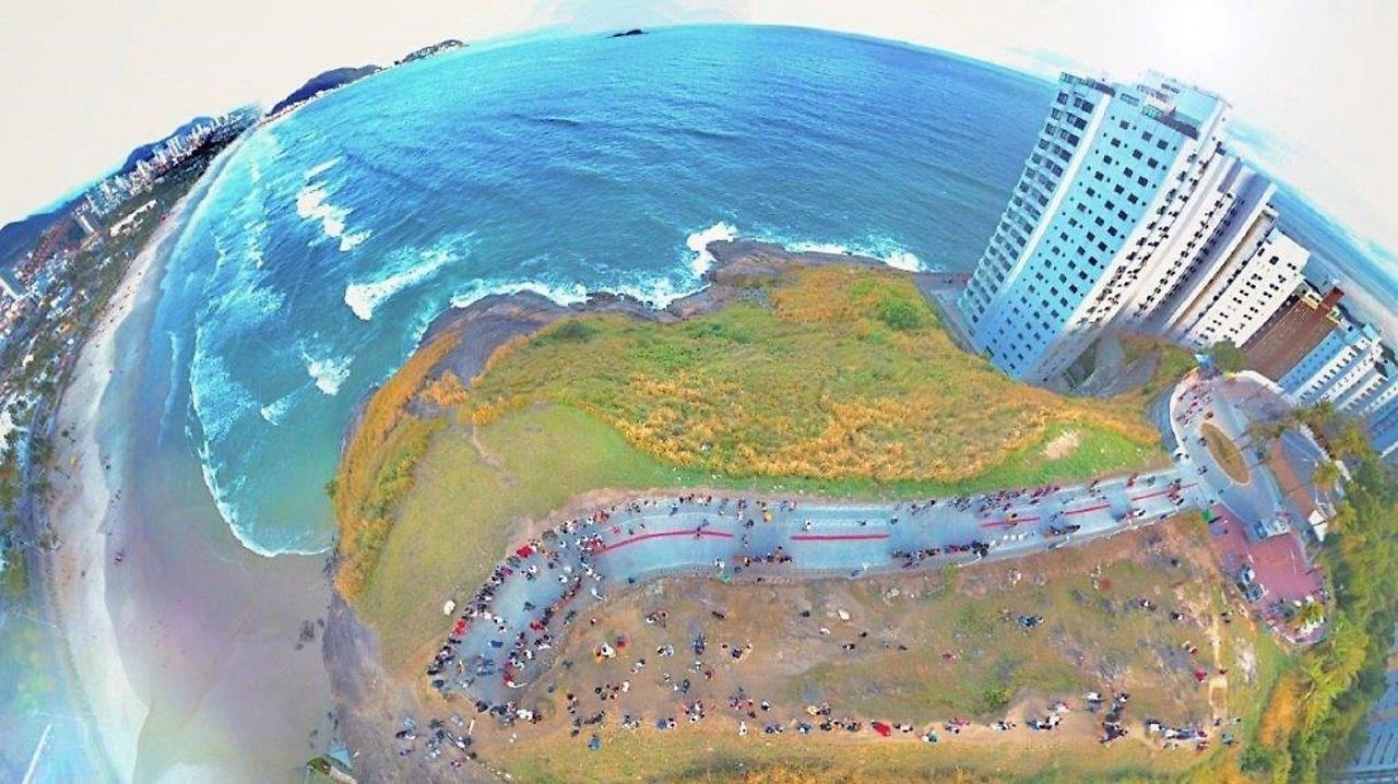 Hotel Rosa Da Ilha Guaruja - Perto Do Mar Com Piscina Exteriör bild